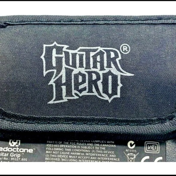 NINTENDO DS GUITAR HERO On Tour Red Octane GUITAR GRIP CONTROLLER Tested - Picture 6 of 12